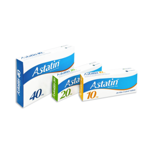 Astatin 20 Mg Tablets