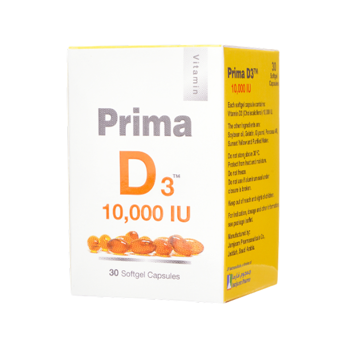 Prima D3 10000 Iu Sg Caps 30'S - Image 4